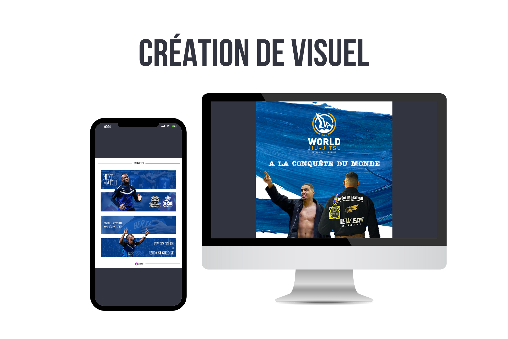 Image de la création de visuel
